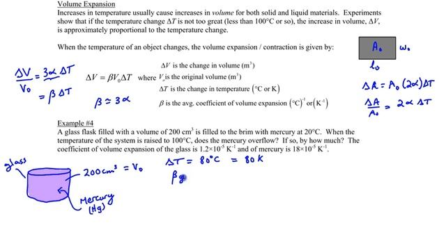 Chapter 12, Volume Expansion & Example #4