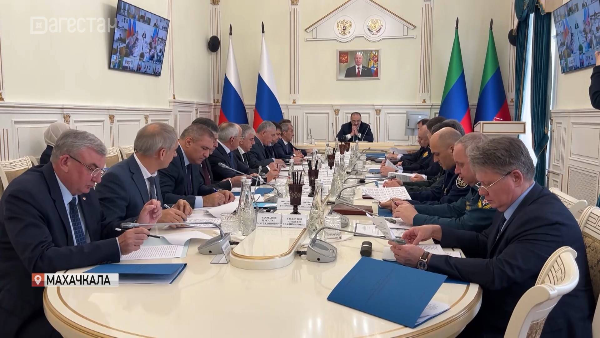 Сергей Меликов провел заседание Антитеррористической комиссии