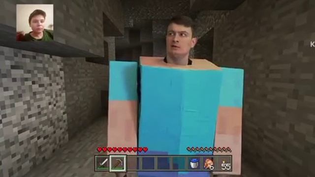 Реакция на OneTwo-3. Выпуск 11 - Короче говоря: Выживание в "Minecraft" в реальной жизни
