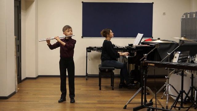 М.Блаве - Соната ля минор 1 часть / А.Роули - Юмореска (исполняет Поляков Александр)