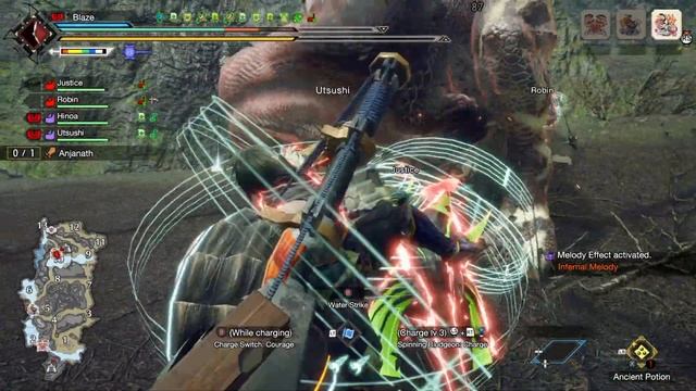 MHR Sunbreak: Lvl 200 Afflicted Anjanath Courage Hammer 3:53 | アンジャナフハンマー