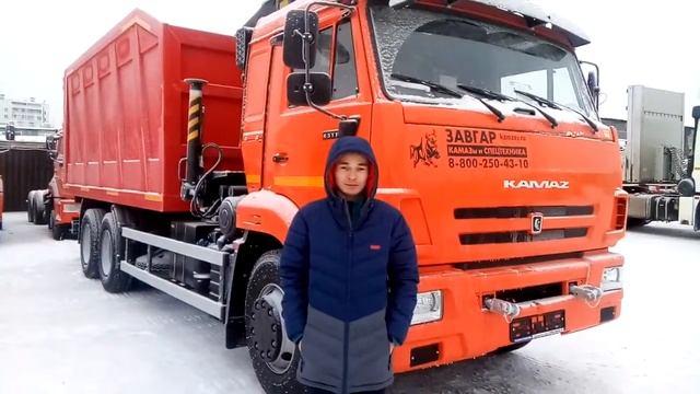 ЛОМОВОЗ на шасси Камаз 65115 с ГМУ. Отзыв нашего покупателя из г.Челябинск от 20.12.2018