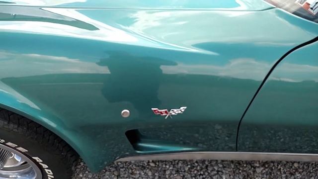 1977 TURQUOISE CORVETTE FOR SALE