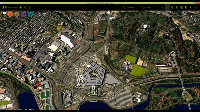 Infraworks. How to create 3D model of Washington so quickly