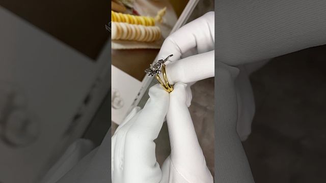 Кольцо с бриллиантами, арт: С8923