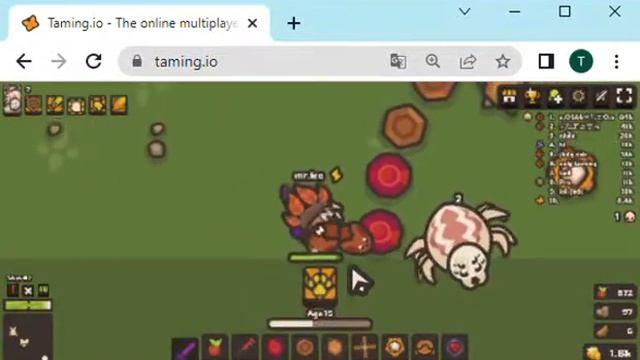 Taming io   The online multiplayer survival game with pets!   Google Chrome 4 5 2022 10 18 10 AM