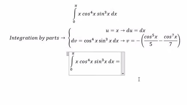 Calculus Help: Integral of ∫ x cos^4 x sin^3 x dx - CPA Accounting and Finance University - Vietnam