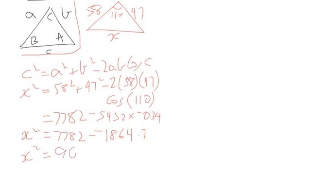 Cosine Rule