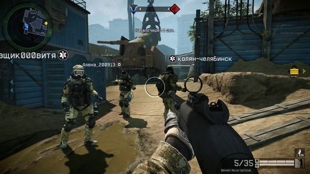 Warface:Стройка с Benelli Nova tactical