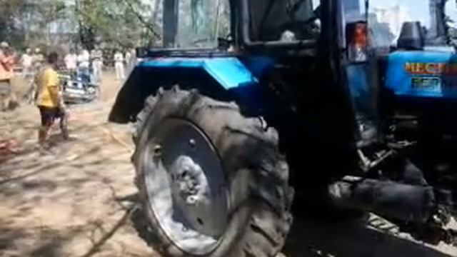 уаза вытащил трактор спринт каневская