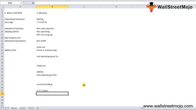 EBITDAR (Meaning) | Formula | Calculation with Example