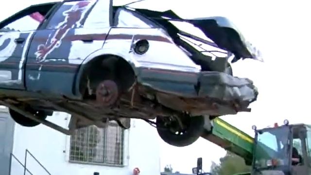 Mazda 626 demolition #2