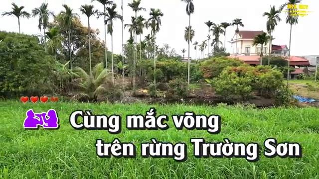 Karaoke Trường Sơn Đông Trường Sơn Tây -Song ca