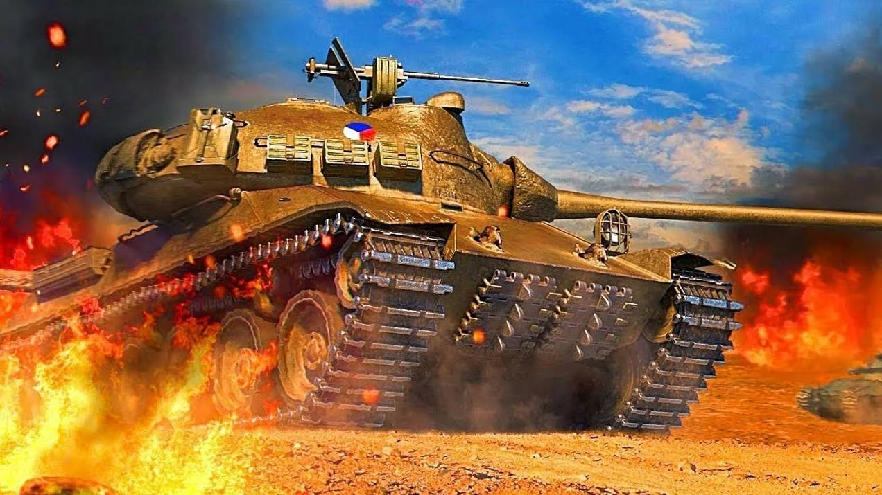 #TVP T 50/51#Берсерк в мире танков#Он всегда там где победа