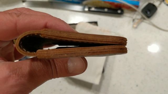 HOLTZ LEATHER BIFOLD MONEY CLIP WALLET review