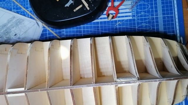 Парусник "Двенадцать Апостолов", сборка часть 3.