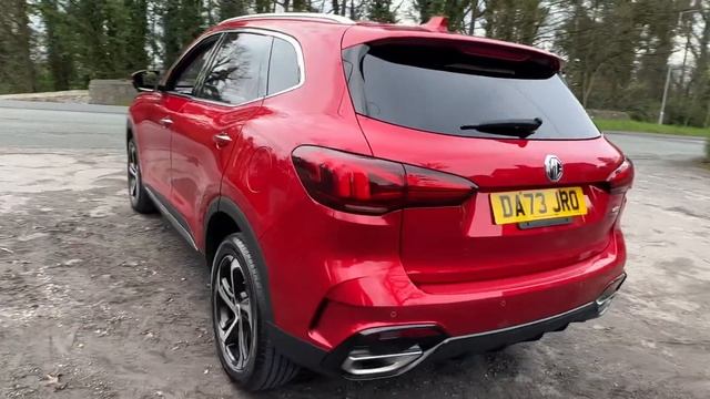 MG HS PHEV Trophy in Dynamic Red Metallic. On sale at Gallaghers MG Chester