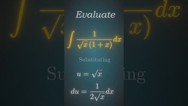 Solve Integral #calculus #integration