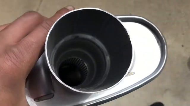 The new Pypes exhaust system installed on the Buick Grand National (Mamba)