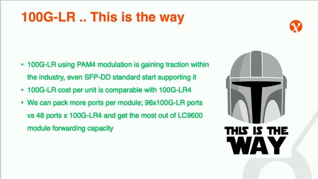 The way forward for AMS-IX 100G optics on Juniper MX10000 platform