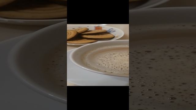 доброе утро! кофе с печенькой