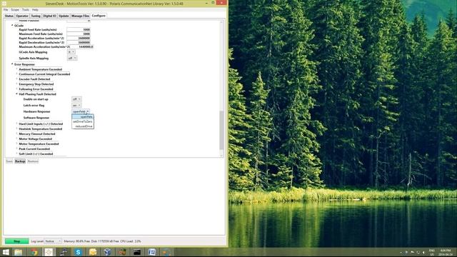 Configuring a Polaris System