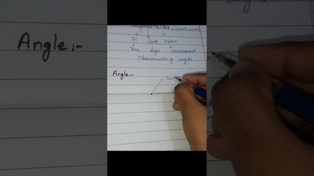 what is angle |Terminal side | initial side | #fscmaths #math #angle