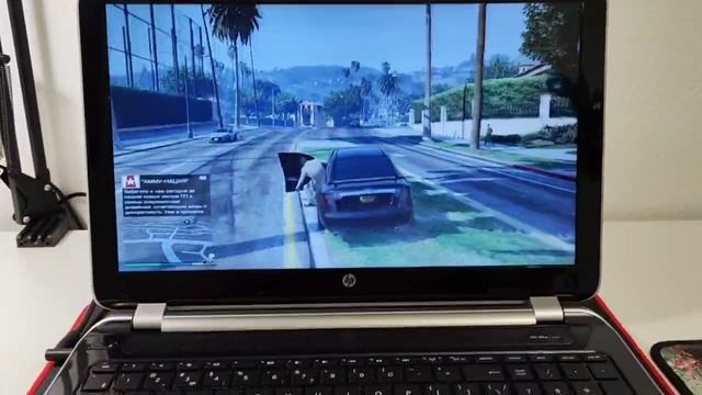 Тест GTA 5 на HP Pavilion 15-n262sr, видео для Авито