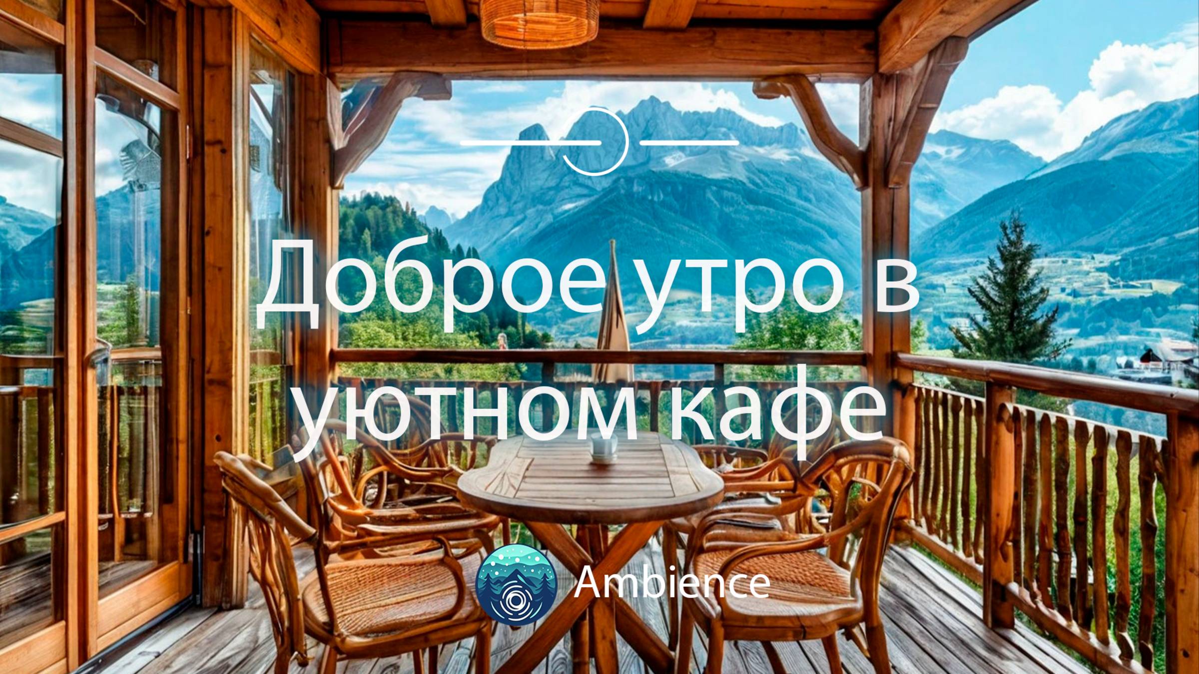 Утренняя музыка для кафе и атмосферная музыка и эмбиент ☀️