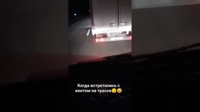 встретились с Кентом #трасса #дорога #газельнекст