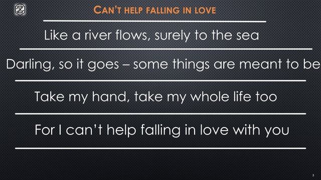 Sergei Zagraevski - Can't help falling in love (demo audio + lyrics video)