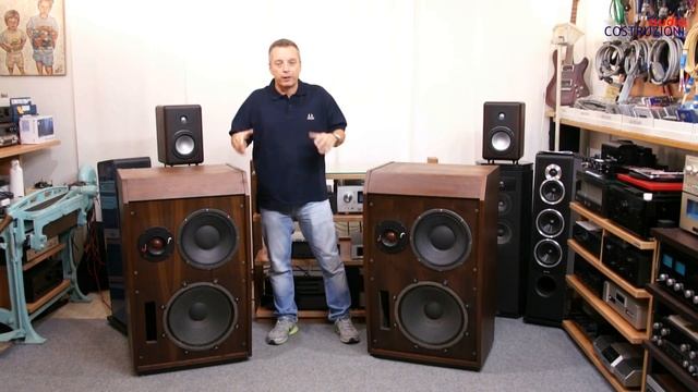 RCF BR 150 Speakers Test di Sbisa' www audiocostruzioni com
