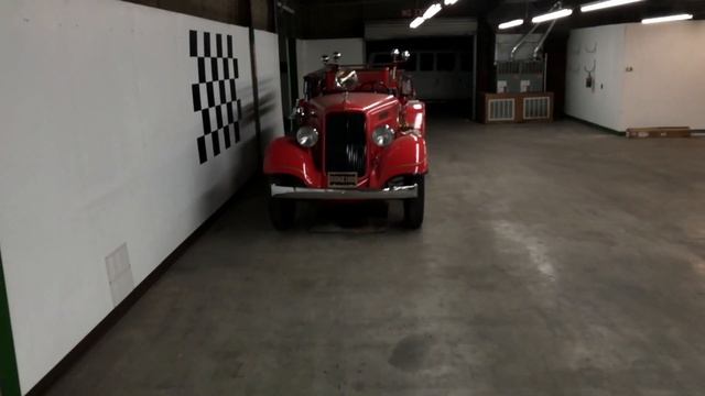 9 Mins Antique Fire Truck 1933 Dodge Brothers Slow Motion Rolling Shots