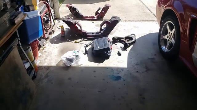 5.0 new edge mustang crossmember help