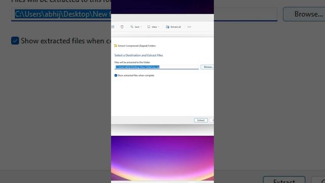 How to Open or Unzip a ZIP File for Free in Windows 11 PC or Laptop #zip #windows11