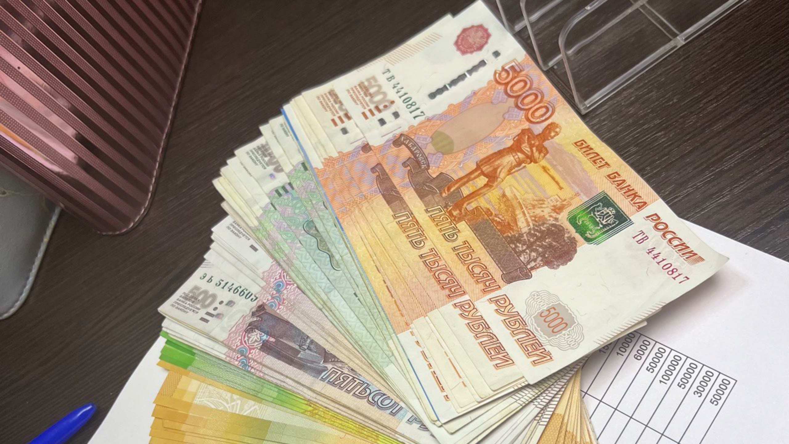 Распределение денег по конвертам. Декабрь первое распределение 77500 . Система конвертов.