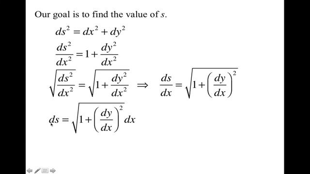 Topic 46-Arc Length