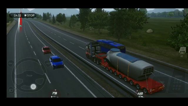 Truckers Of Europe 3 ||Transporting 70 tons Turbine Motor STREAM S Truck Skin 750hp ||