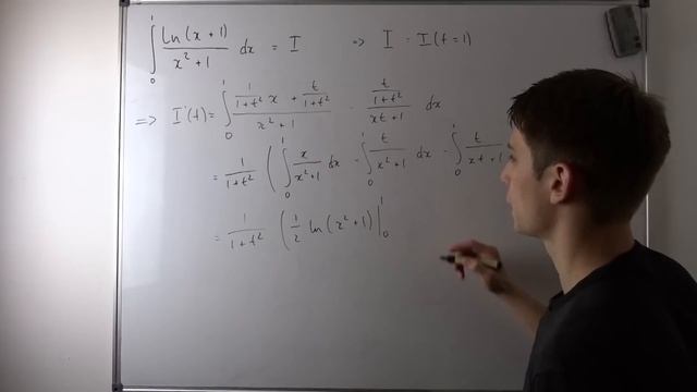 Embracing the Putnam Boi!  Integral ln(x+1)/(x^2+1) from 0 to 1 , 22/7 bigger pi Proof!