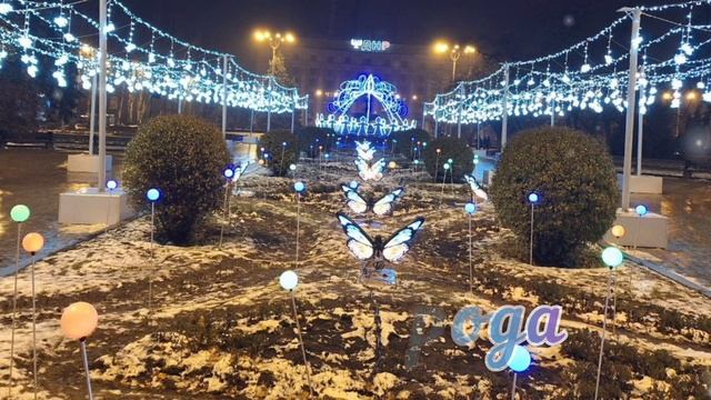 Мой родной город Донецк,утром и вечером.