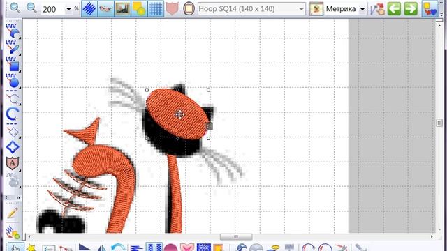 Digitizer MBX по-русски. Дизайн Черный Кот