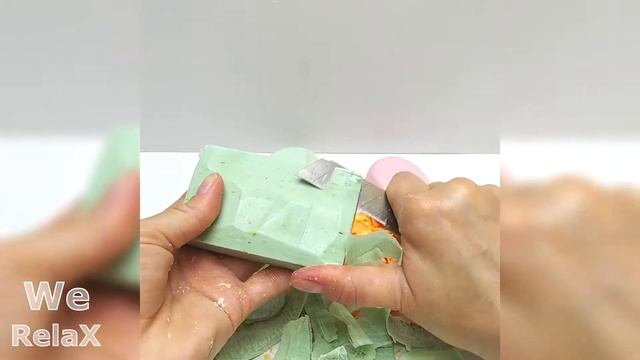 Soap Cutting and Soap Carving ! Satisfying Video ASMR !