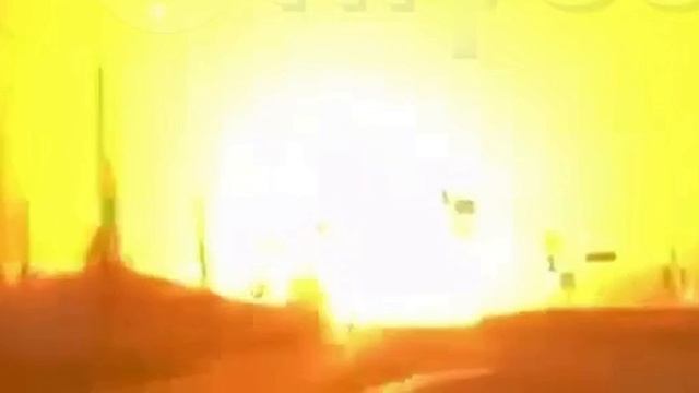 ‼️🇷🇺Враг публикует кадры атаки БПЛА по району базирования второго спецполка МВД в Грозном !!!