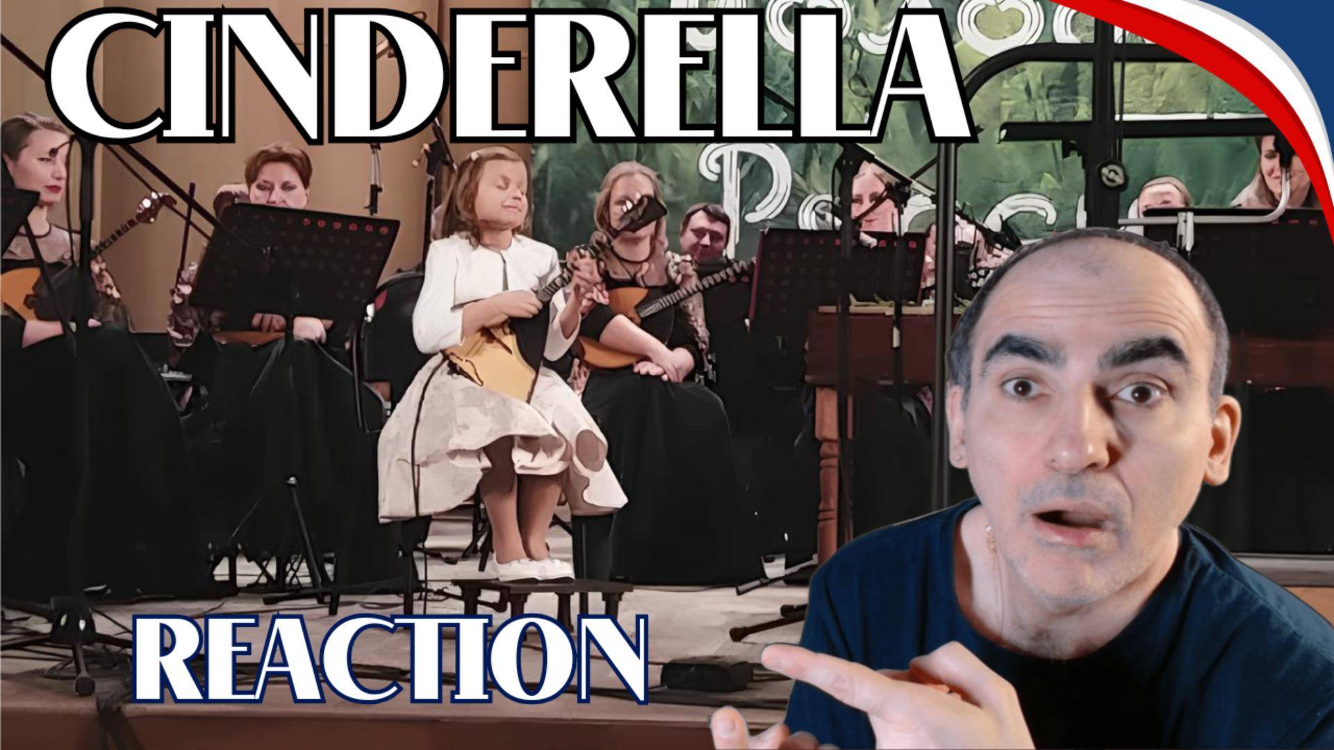 Anastasiia Tiurina (8 years old) "Cinderella" A. Arkhipovsky balalaika║ Réaction Française !