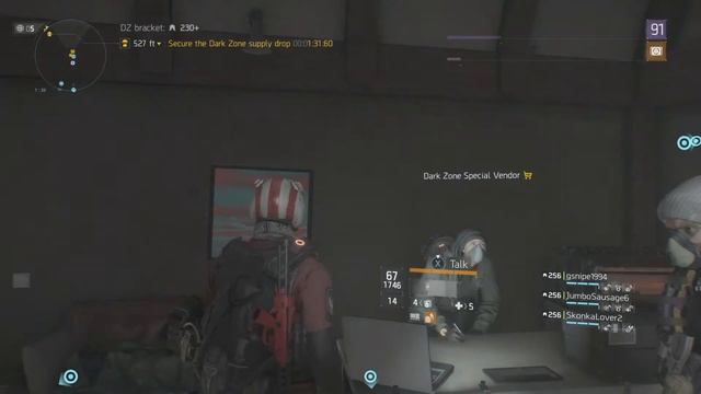 The Division: Crazy Hybrid/ Dps- The META!! DZ Manhunt