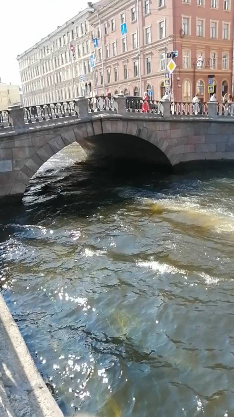 Каменный мост. Канал Грибоедова. Прогулки по Петербургу