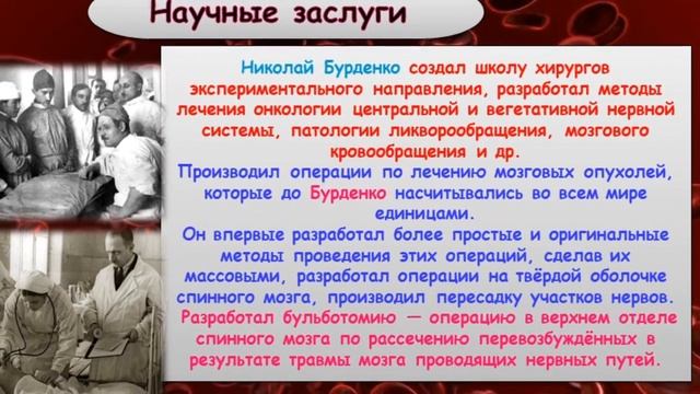 Бурденко Н.Н. — гений военной медицины