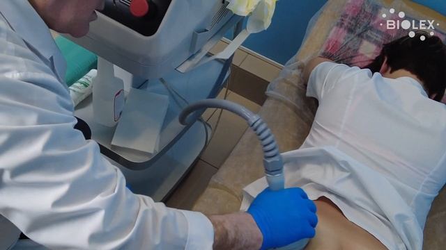 Тазобедренный сустав и грушевидная мышца. Работа на аппарате УВТ BIOLEX