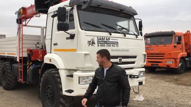 КАМАЗ 43118 с КМУ Fassi. Отзыв нашего покупателя из г. Вологда от 6.10.2020 г.