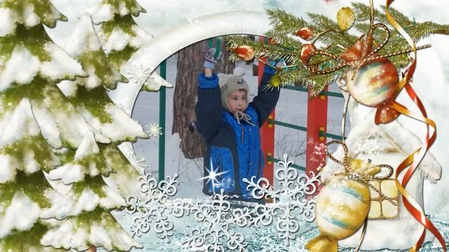 "Зимушка-зима". Фотозаменяемый проект для Proshow Produсer